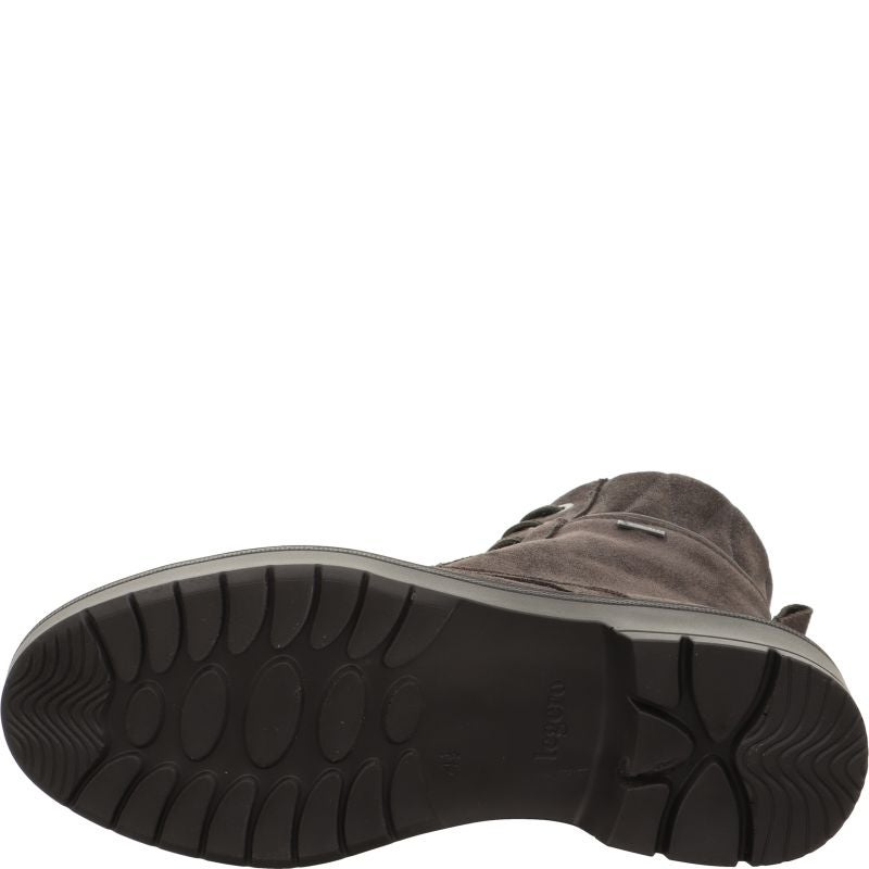 Legero MYSTIC Damen Schnürboots - Material: Leder in Grau