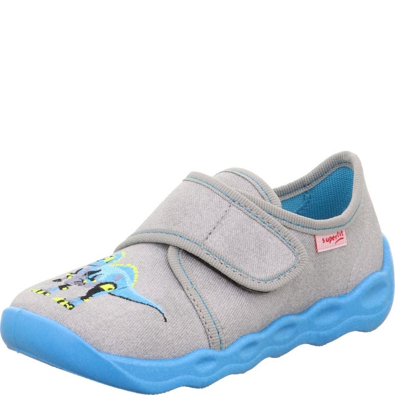 Superfit BUBBLE Boys Slipper - Material: Textile in Grey