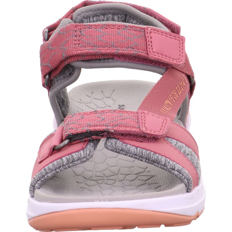 Superfit CRISS CROSS Mädchen Sandale - Material: Textil/Sonstiges Material in Pink