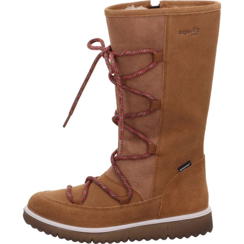 Superfit LORA Girls Boot - Material: Leather/Textil in Brown
