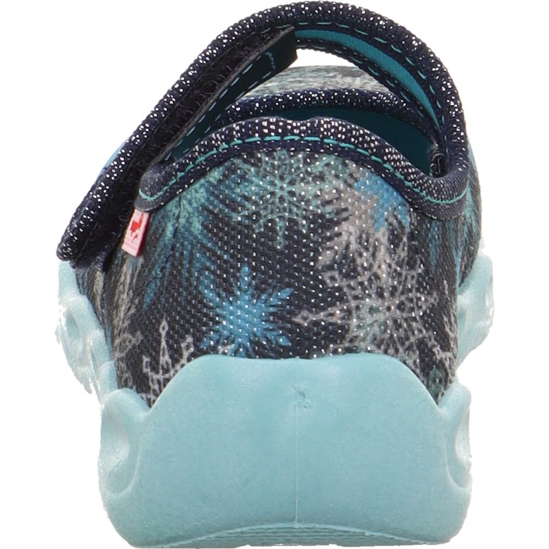 Superfit BUBBLE Mädchen Hausschuh - Material: Textil in Blau