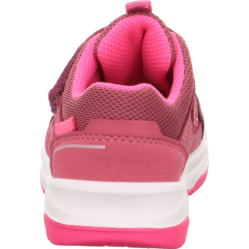 Superfit COOPER Mädchen Sneaker low - Material: Leder/Sonstiges Material/Textil in Pink