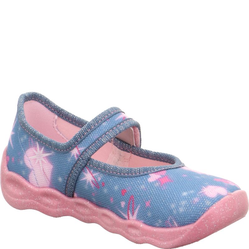 Superfit BUBBLE Girls Slipper - Material: Textile in Blue