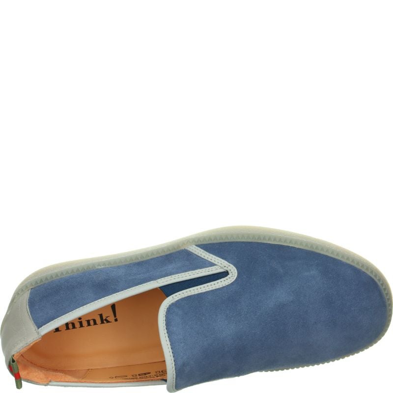 Think TURNA MEN Men  - Material: Leather in Blue