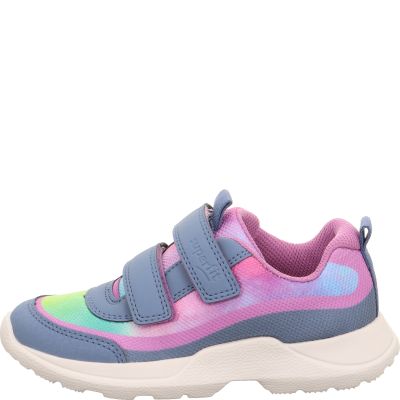 Superfit RUSH Girls Sneakers low - Material: Textil/Sonstiges Material in Blue