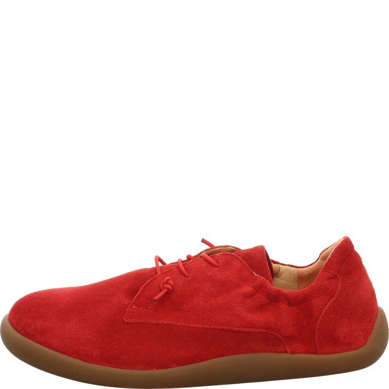 Think HAPPAT Sneakers low - Material: Leather in Red