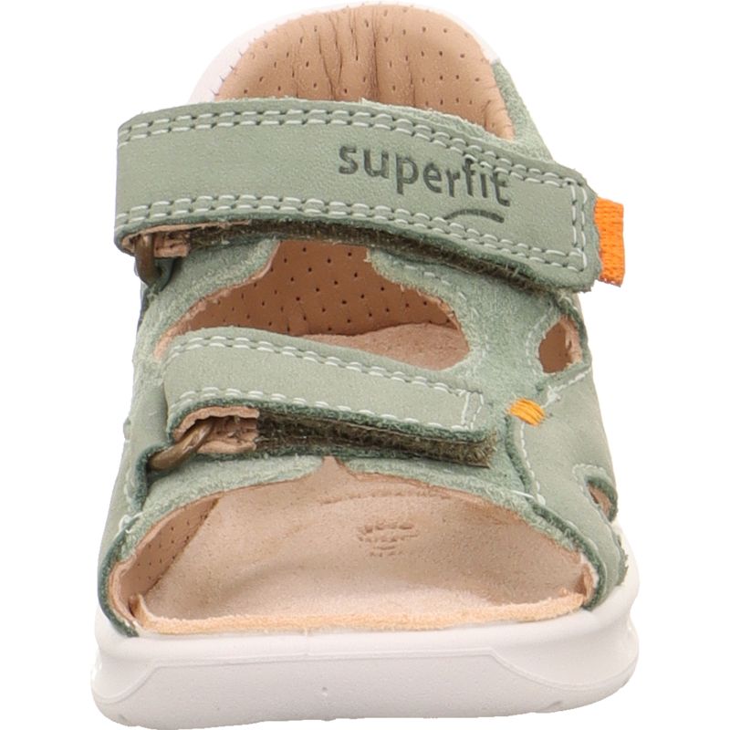 Superfit LAGOON Unisex, Jungen Sandale - Material: Leder in Grün