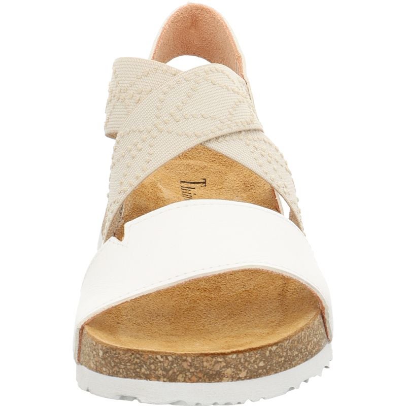 Think KOAK DAMEN Woman  - Material: Leather in White