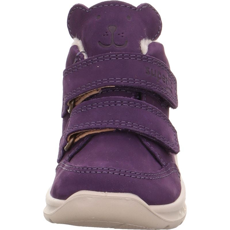 Superfit BREEZE Mädchen Sneaker high - Material: Leder in Lila