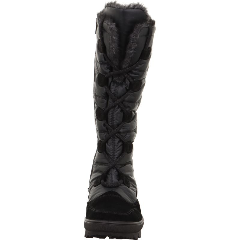 legero NOVARA Damen Stiefel - Material: Leder/Textil in Schwarz