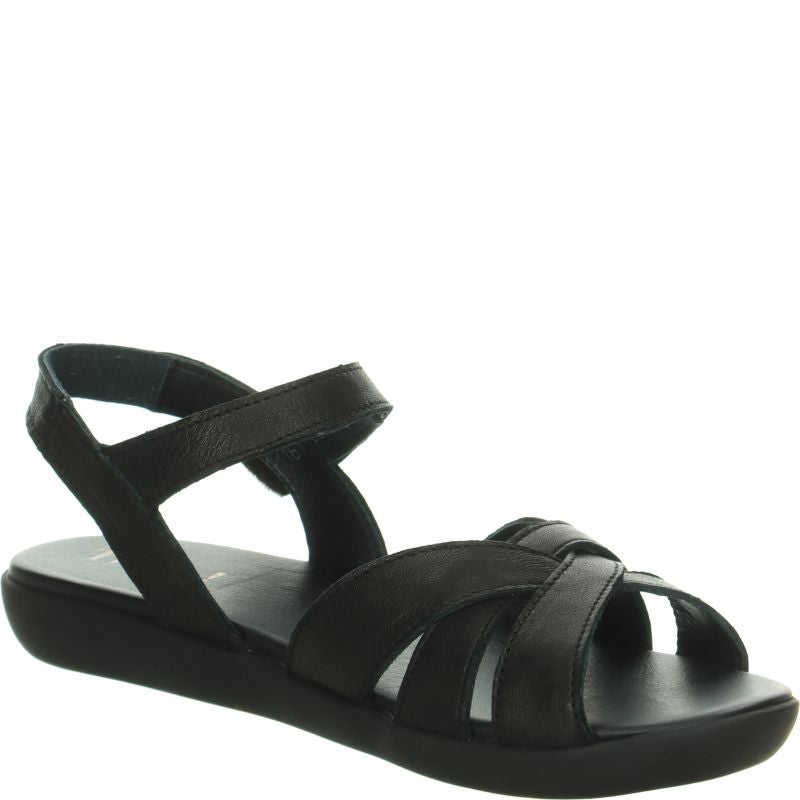 Think NATURE SAND Woman  - Material: Leather in Black