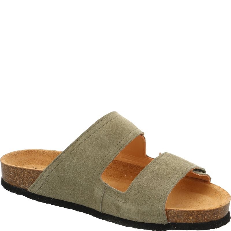 Think WOLFI Mules - Material: Leather in Olive
