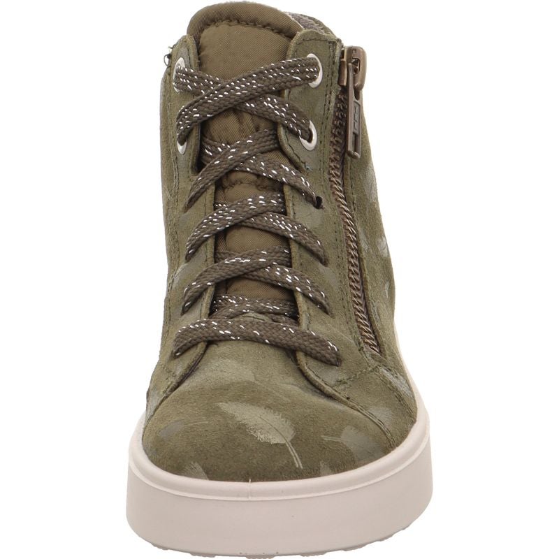 Superfit STELLA Mädchen Sneaker high - Material: Leder/Textil in Grün