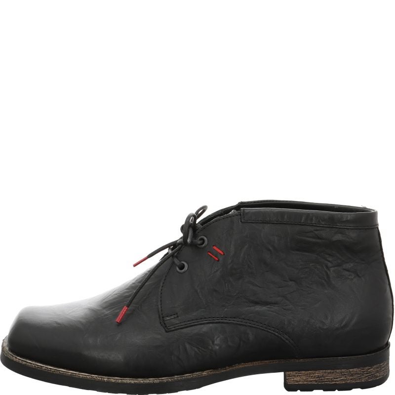 Think GURU Men Ankle boot - Material: Leather in Black