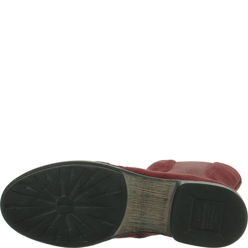 Think AGRAT Woman Ankle boot - Material: Leather in Red