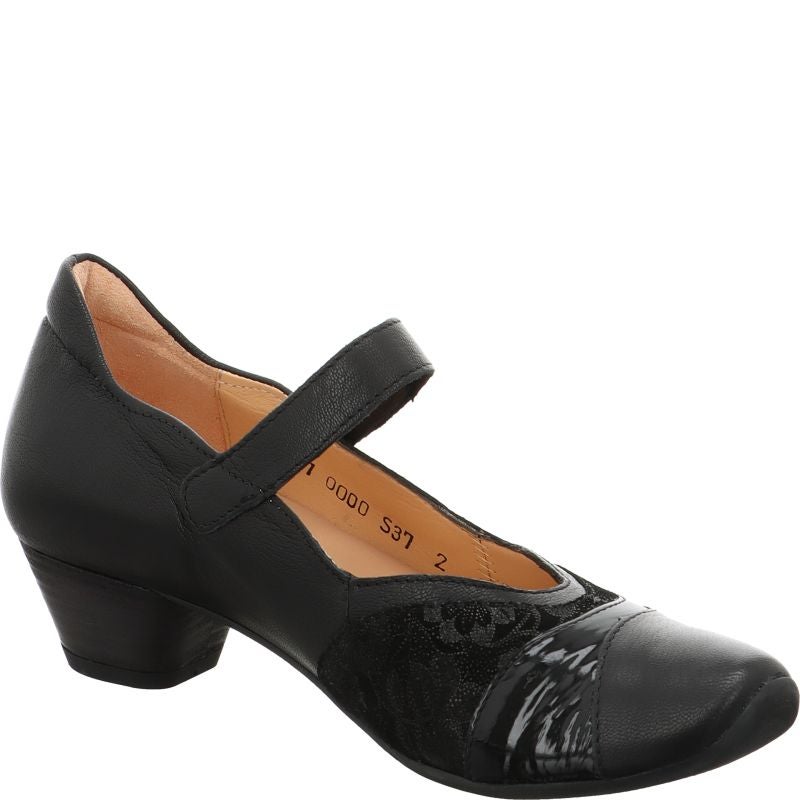 Think AIDA DAMEN Woman Pumps - Material: Leather in Black