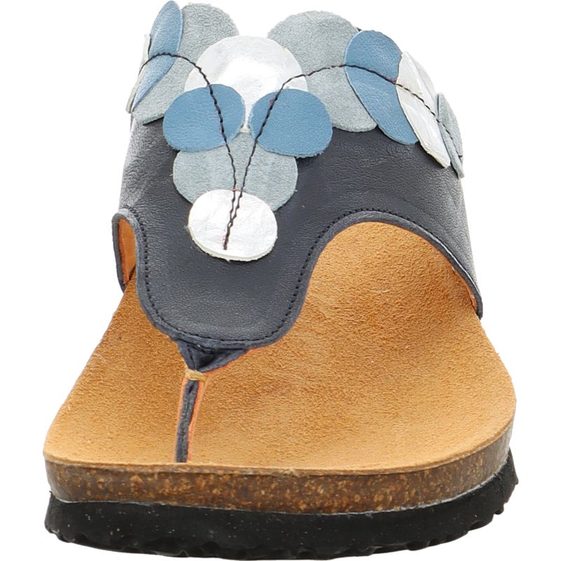 Think JULIA DAMEN Mules - Material: Leather in Blue