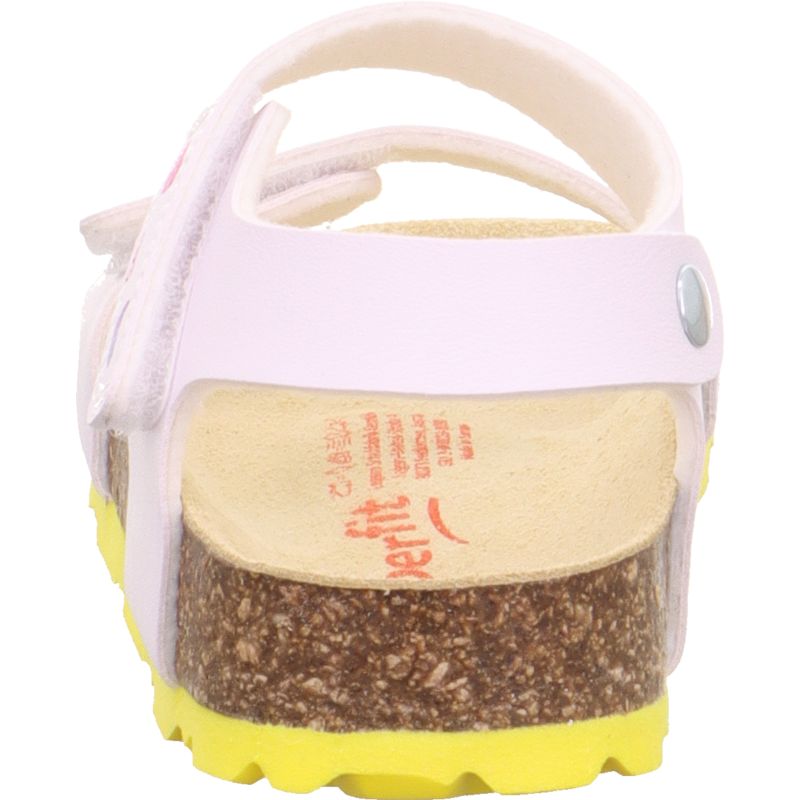 Superfit FUSSBETTPANTOFFEL Girls Sandal - Material: Sonstiges Material in White