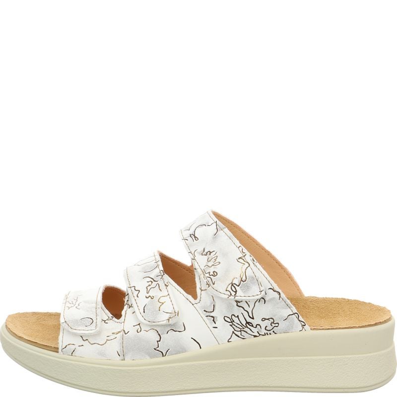 Think! MEGGIE Damen Pantolette - Material: Leder in Mehrfarbig
