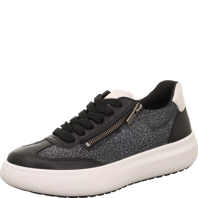 Legero T4 JUMP Damen Sneaker low - Material: Leder in Schwarz
