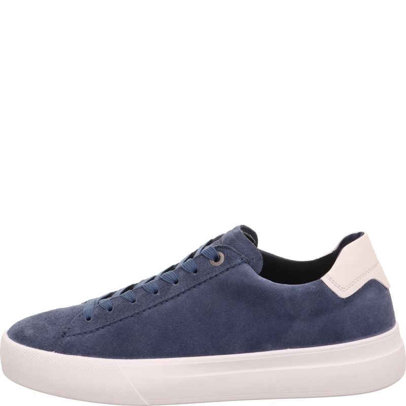 legero MONDO Herren Sneaker low - Material: Leder in Blau