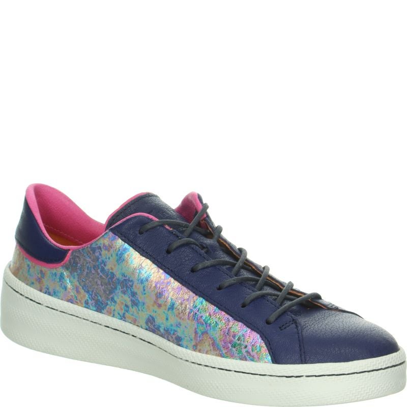 Think KUMI Woman Sneakers low - Material: Leather in Blue