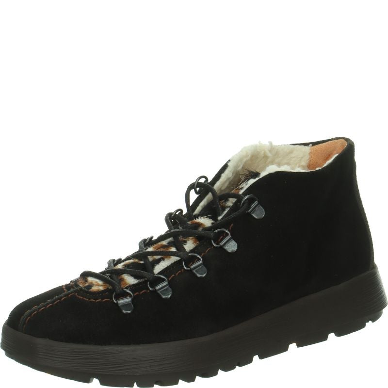Think! COMODA Damen  - Material: Leder in Schwarz