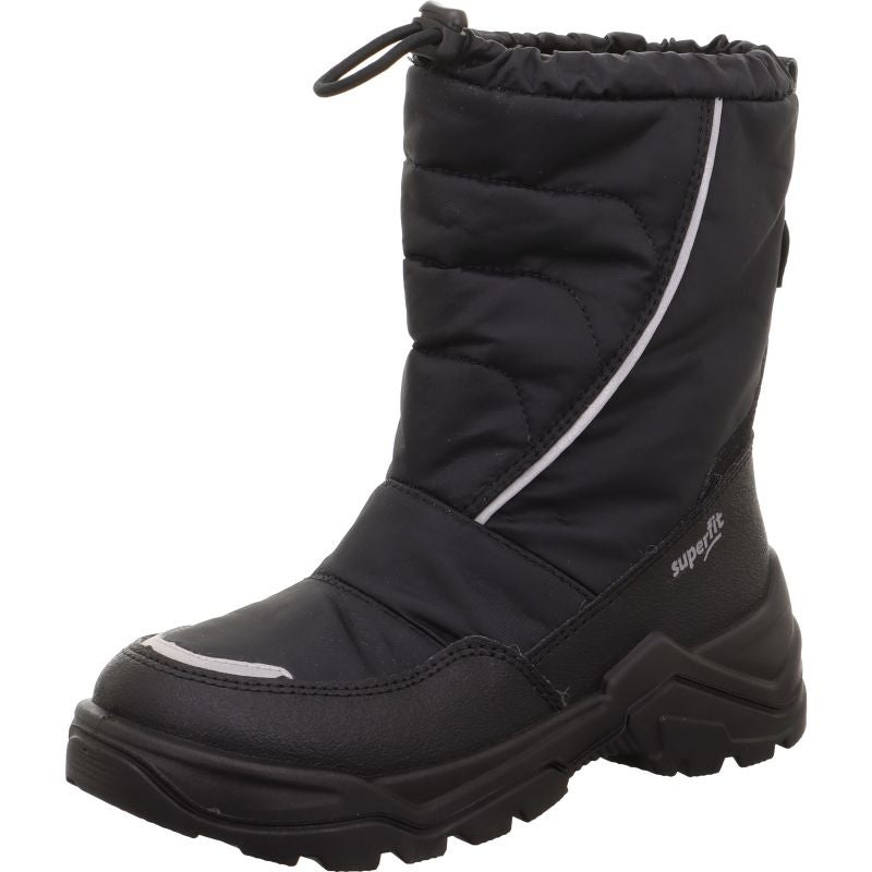 Superfit SNOW MAX Unisex | Boys Boot - Material: Textil/Sonstiges Material in Black