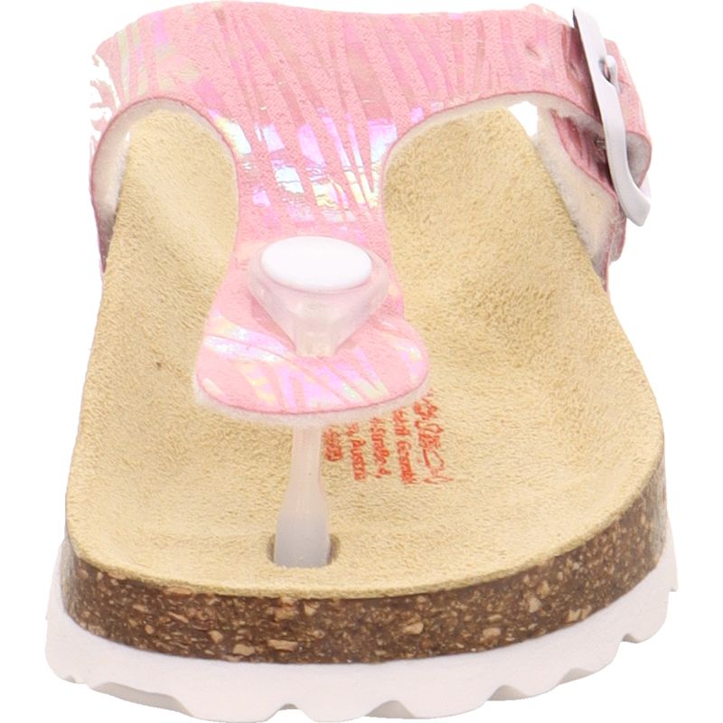 Superfit FUSSBETTPANTOFFEL Slipper - Material: Textile in Rose
