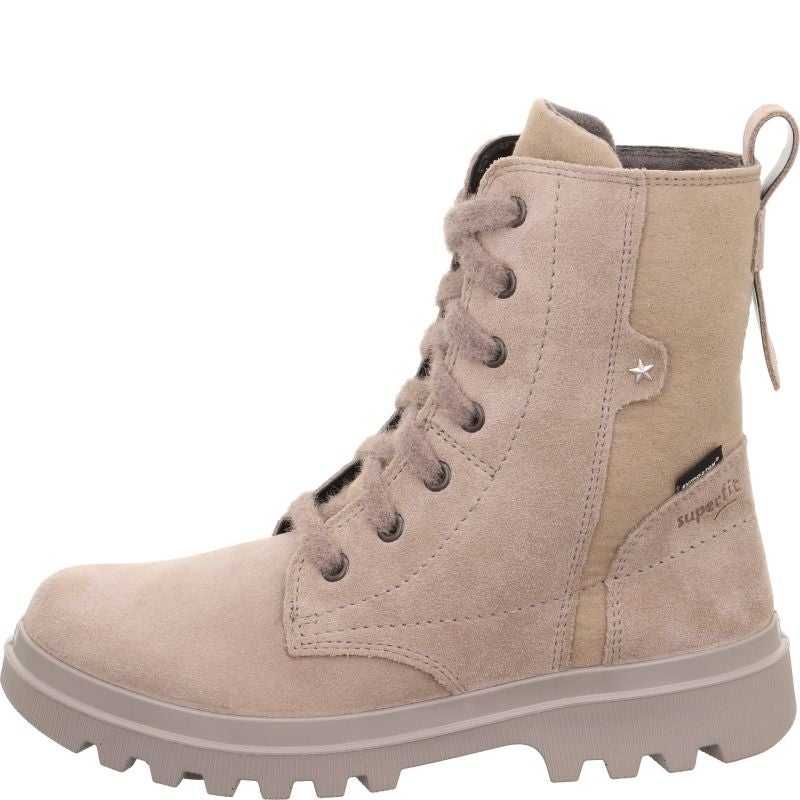 Superfit ABBY NOVA Stiefel - Material: Leder/Textil in Beige