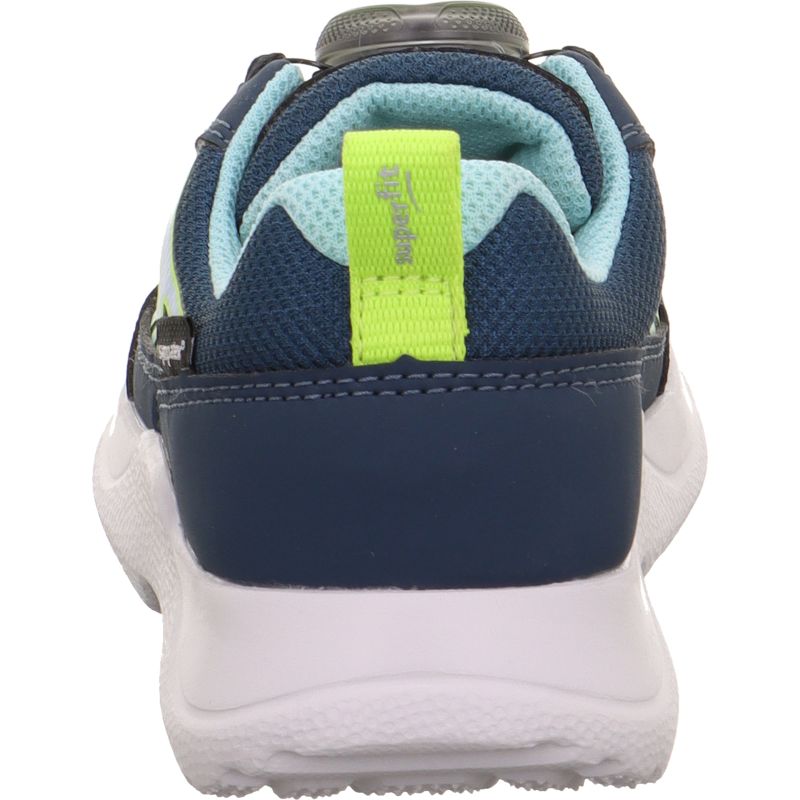 Superfit RUSH Jungen Sneaker low - Material: Textil/Sonstiges Material in Blau