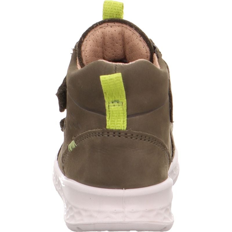 Superfit BREEZE Unisex, Jungen Sneaker high - Material: Leder in Grün
