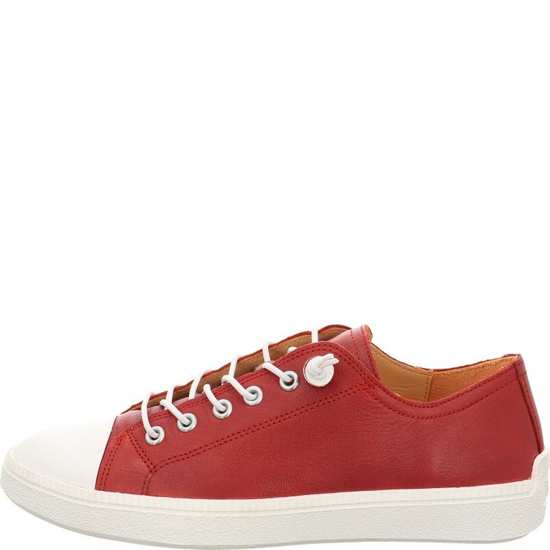 Think! TURNA DAMEN Damen Sneaker low - Material: Leder in Rot