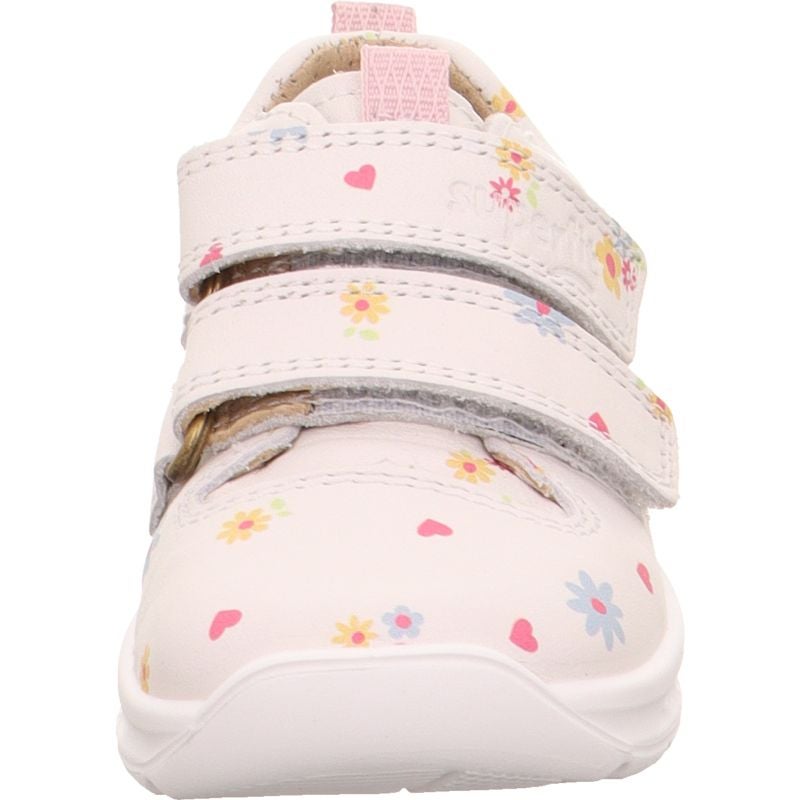 Superfit BREEZE Sneaker high - Material: Leder in Weiß