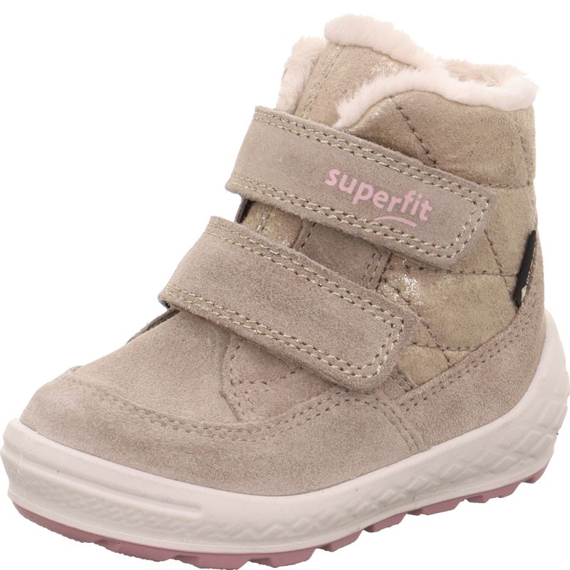Superfit GROOVY 2.0 Girls Boot - Material: Leather in Beige