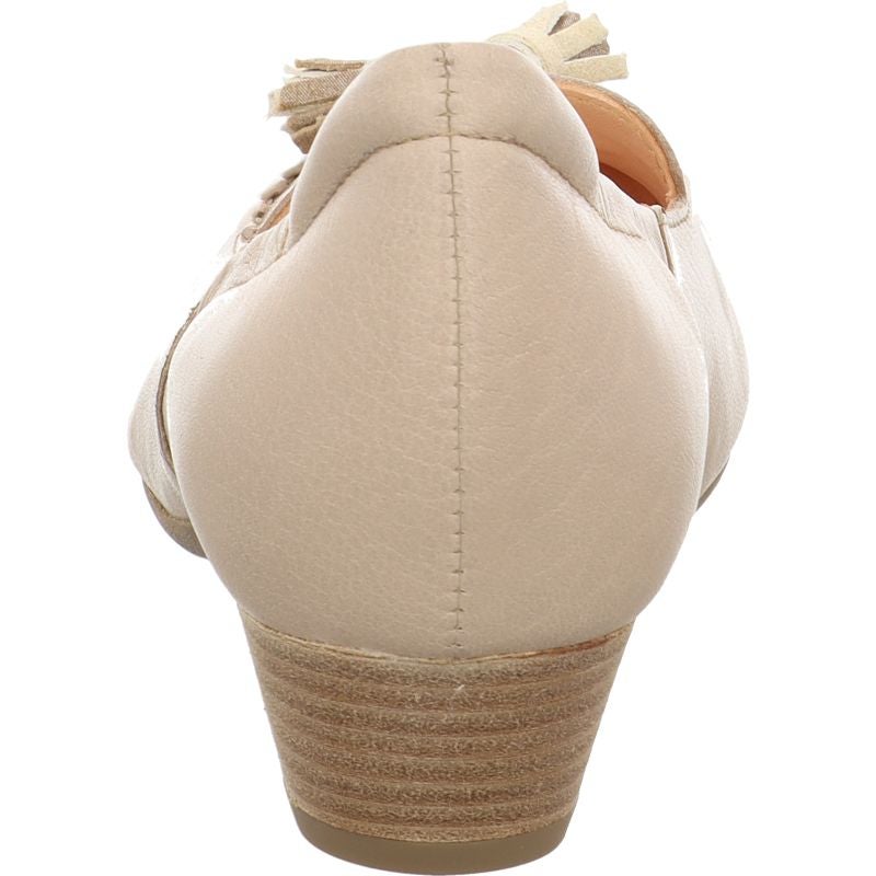 Think AIDA DAMEN Woman Pumps - Material: Leather in Beige