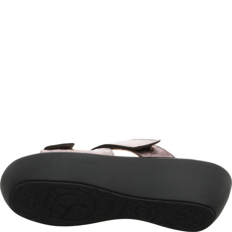 Think KATE Woman Mules - Material: Leather in Grey