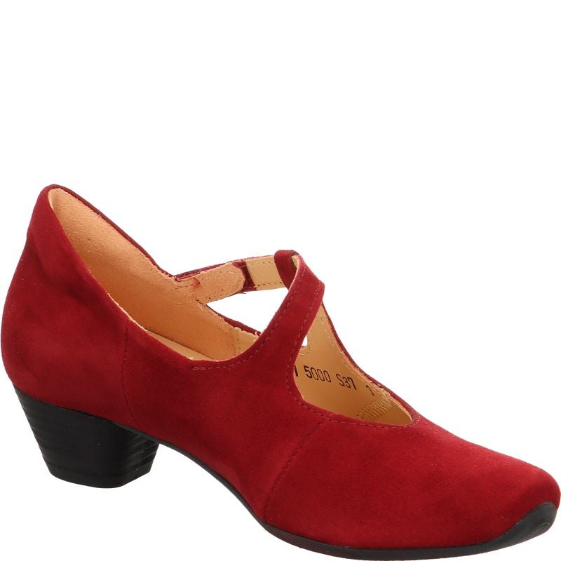 Think! AIDA Damen Pumps - Material: Leder in Rot