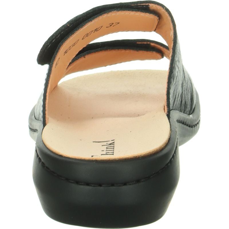 Think CAMILLA DAMEN Woman Mules - Material: Leather in Black