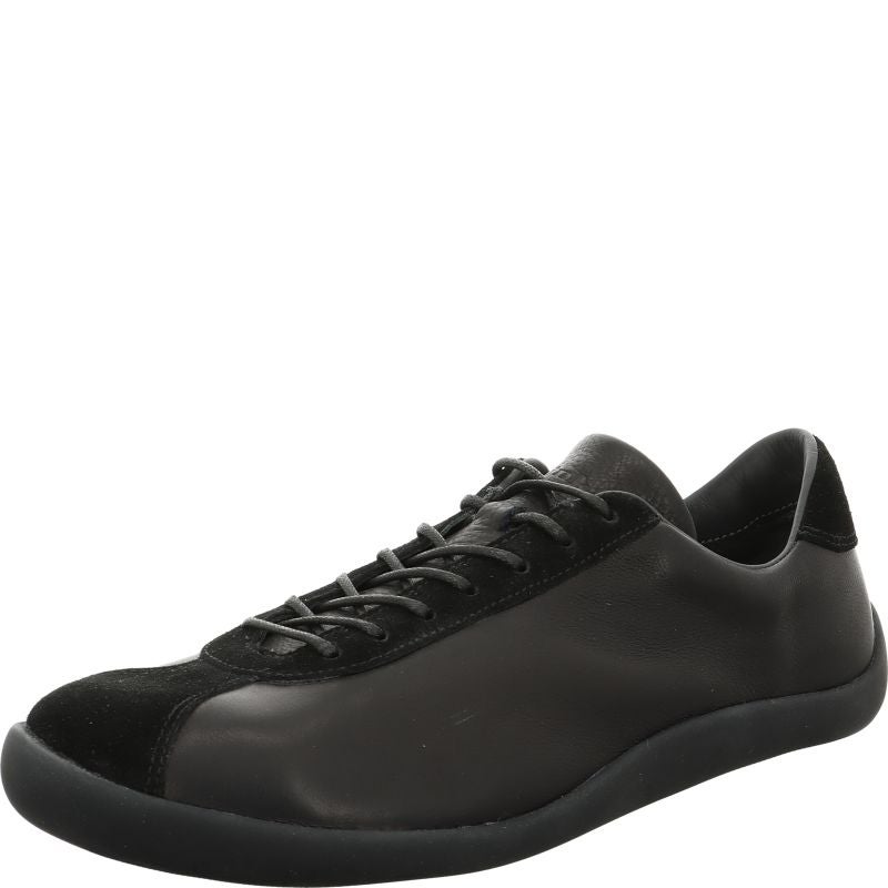 Think HAPPAT Sneakers low - Material: Leather in Black
