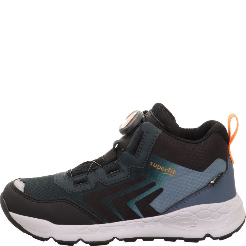 Superfit FREE RIDE Boys Sneakers high - Material: Textil/Sonstiges Material in Green