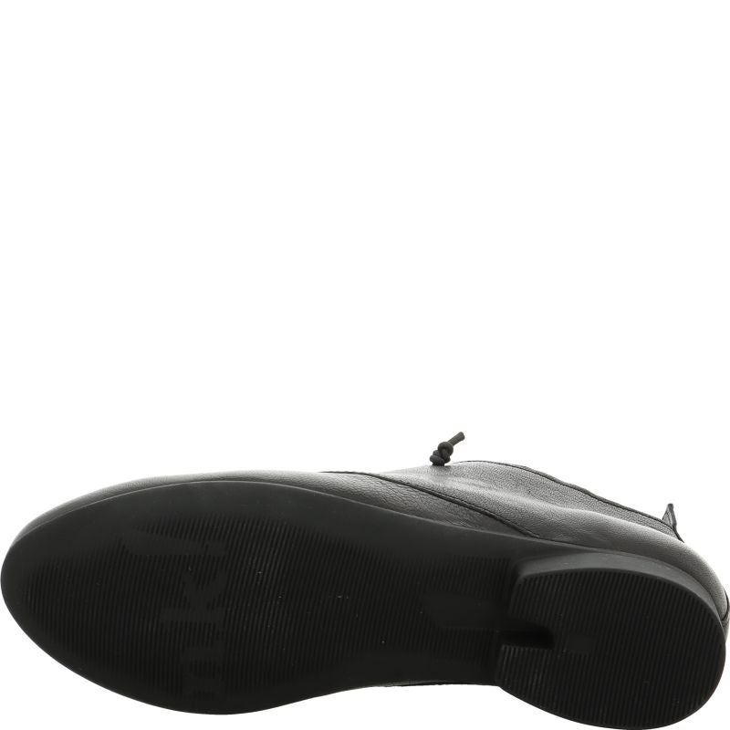 Think! GUAD2 Damen Schnürschuh - Material: Leder in Schwarz