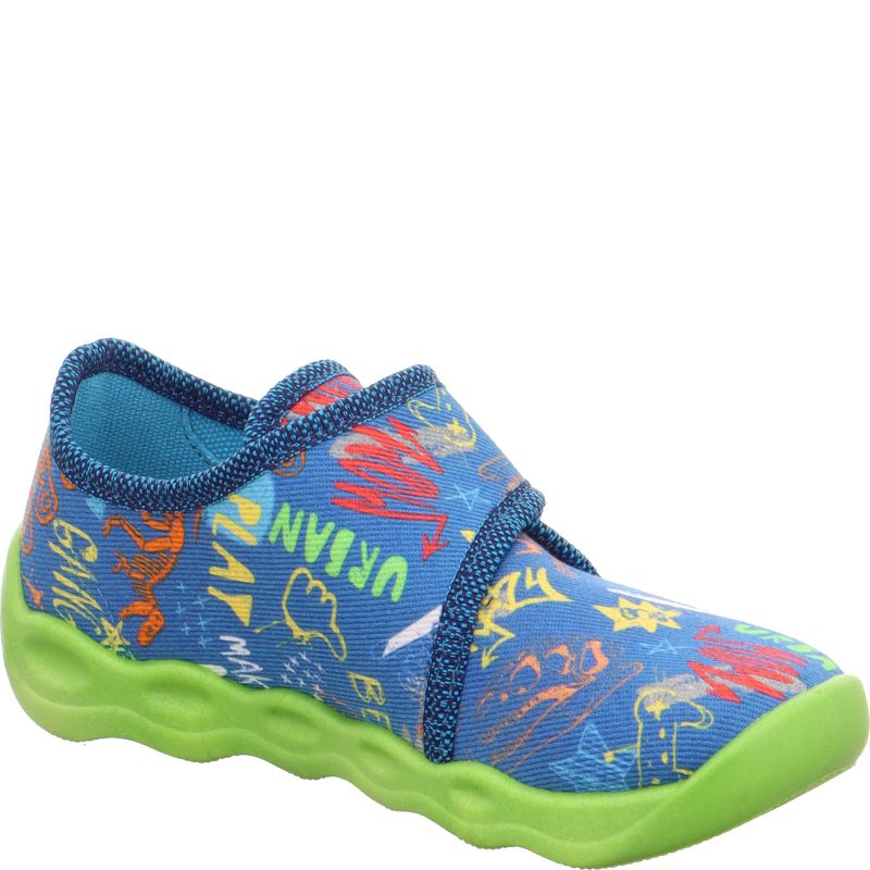 Superfit BUBBLE Boys Slipper - Material: Textile in Blue