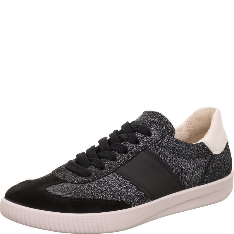 legero SILENCE Damen Sneaker low - Material: Leder in Schwarz