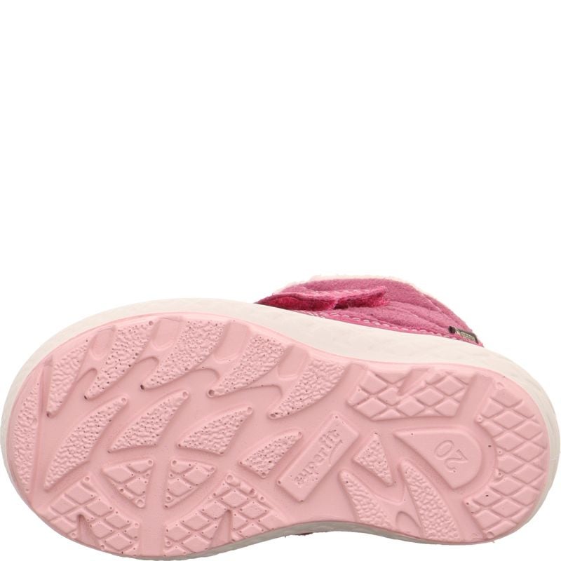Superfit GROOVY 2.0 Girls Boot - Material: Leather/Textil in Red