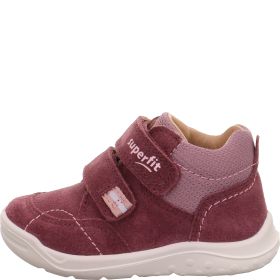 Superfit WHALEY Sneakers high - Material: Leather/Textil in Red