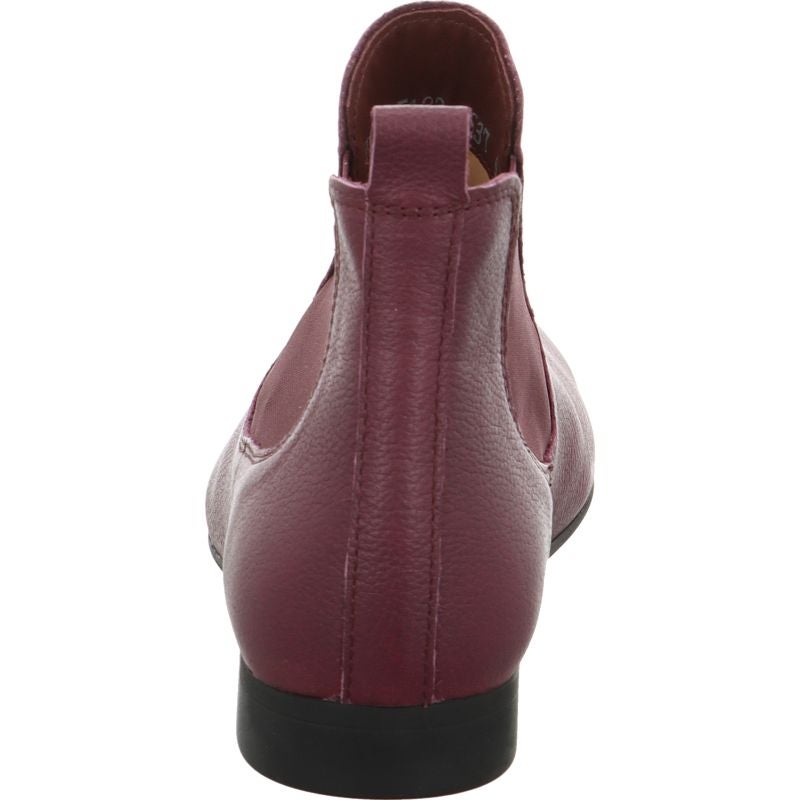 Think! GUAD2 Damen Chelsea Boots - Material: Leder in Rot