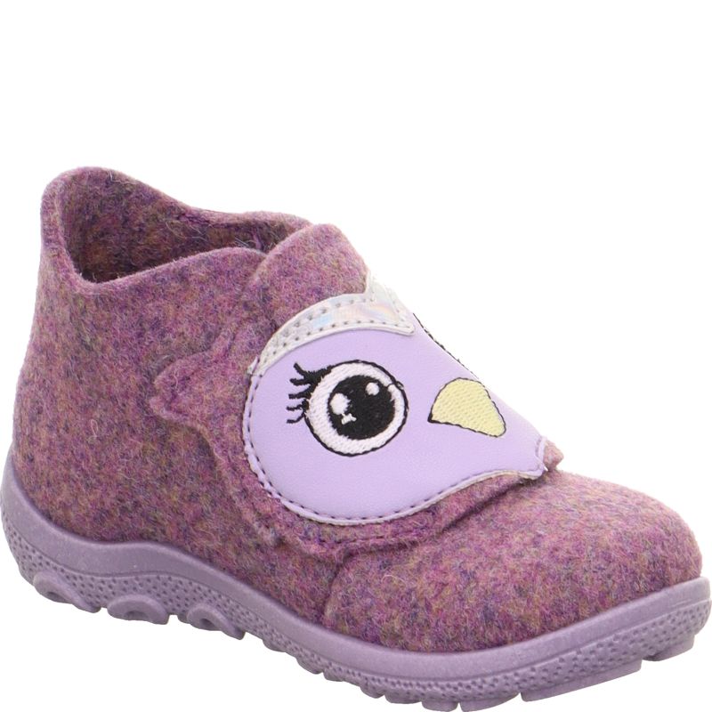 Superfit HAPPY OCTI Girls Slipper - Material: Textile in Purple