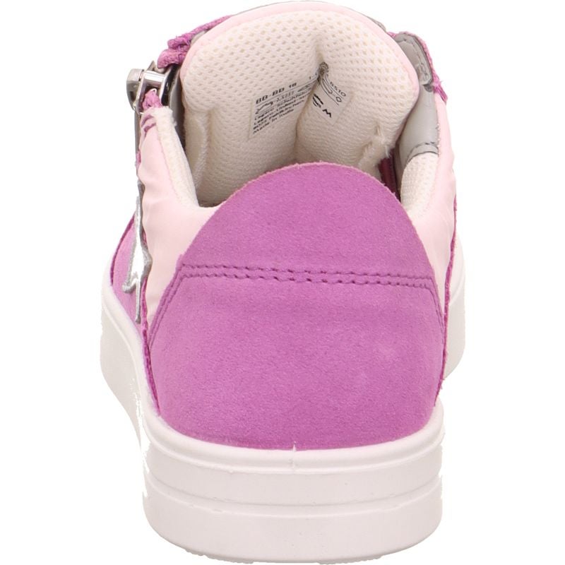 Superfit STELLA Mädchen Sneaker low - Material: Leder/Sonstiges Material/Textil in Lila