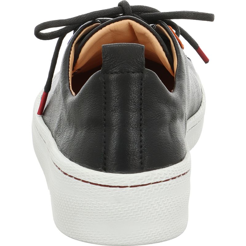 Think KUMI Woman Sneakers low - Material: Leather in Black